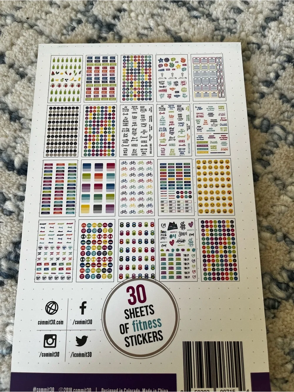 Motivational Sticker Book - for planner or calendar